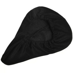 Husa pentru sa de bicicleta, 19.4 x 9.7 cm, nailon, negru - Img 6