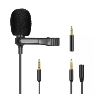 Microfon Lavalier Neewer omnidirecțional Plug & Play, microfon de înregistrare - Img 1
