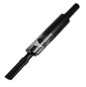 Mini aspirator auto 120W, incarcare USB cu accesorii si geanta incluse - Negru - Img 2