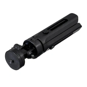 Mini trepied extensibil cu suport de telefon, filet universal 1/4, cap rotativ 360 grade - Img 4