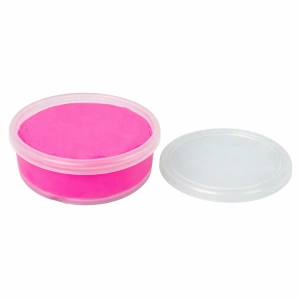 Pachet multicolor pentru modelaj creativ, alb luminos, verde neon si roz neon, 3 recipiente x 18 g - Img 7