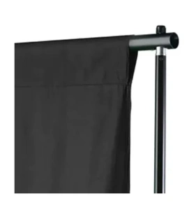 Panza fundal foto studio,din bumbac,dimensiuni 300x400 cm - Negru - Img 3