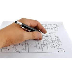 Pix multifunctional 6 in 1, rigla, 2 surubelnite, touchscreen, nivela cu bula, metal, 14.8 cm, negru-argintiu - Img 10