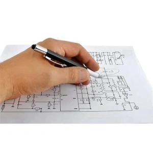 Pix multifunctional 6 in 1, rigla, 2 surubelnite, touchscreen, nivela cu bula, metal, 14.8 cm - Albastru - Img 4