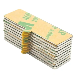 Set 10 magneti neodim, autoadezivi, universali, diverse activitati, 30x10x1 mm