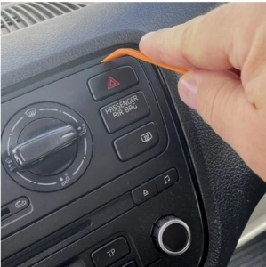 Set 4 extractoare pentru demontare tapiterie auto, parghii din nylon intarit, 14-22 cm, pentru clipsuri, ornamente si panouri - Img 10