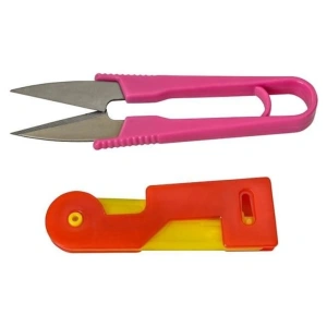 Set de croitorie, 43 articole pentru coasere si reparatii textile, cu cutie depozitare cu capac, multicolor - Img 6