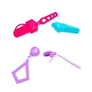Set masuta de toaleta pentru copii, uscator, parfum, bijuterii, plastic, multicolor, 34 x 24 x 5.5 cm - Img 8