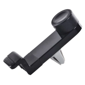 Suport auto universal, pentru telefon, prindere grila ventilatie, extensibil, compatibil telefoane pana la 6.5 inch, negru - Img 2