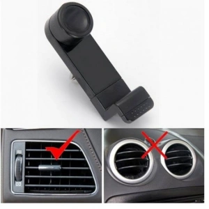 Suport auto universal, pentru telefon, prindere grila ventilatie, extensibil, compatibil telefoane pana la 6.5 inch, negru - Img 12