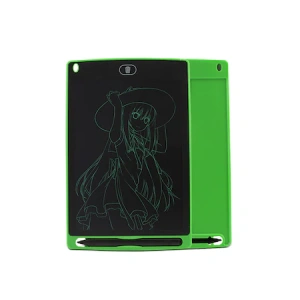 Tableta grafica de desenat pentru copii de 8.5 inch diagonala, cu buton de stergere si creion - Verde - Img 2