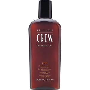 American Crew, 3-In-1, Șampon, Conditioner & Shower Gel 3-In-1, For Hydration, 250 ml