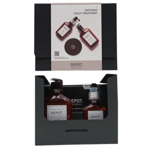 Consumer Kit G Set Depot: 200 Hair Treatments No. 209, Hair Lotion Treatment, For Calming, 100 ml + 100 Hair Cleansing No. 109, Șampon, For Calming, 250 ml