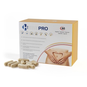 Hemapro, Hemapro, Calcium, Plantago Ovata, Wheat Germ Extract & L-arginine, Prevent Hemorrhoids, Capsules, 60 Capsules