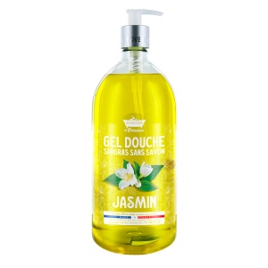 Les Petites Bains de Provence, Jasmine, Shower Gel, For Sensitive Skin, 1000 ml