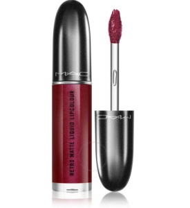 MAC, Retro, Matte, Ruj lichid, 128, Crowned, 5 ml