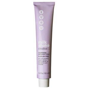Milk Shake, Creative, SLS/SLES-Free, Permanent Vopsea de păr, 4.014NA Natural Ash Medium Brown, 100 ml