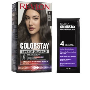 Revlon, Color Stay , Permanent Vopsea de păr, 03 Darkest Brown, 165 ml