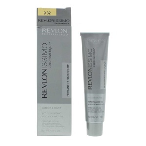 Revlon, Revlonissimo Colorsmetique, Permanent Vopsea de păr, 9.32 Very Light Golden Pearl Blonde, 60 ml