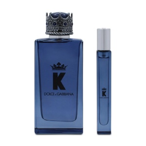 Set Dolce & Gabbana: K Intense, Apă de parfum, For Men, 100 ml + K Intense, Apă de parfum, For Men, 10 ml