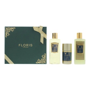 Set Floris Of London: Cefiro, Șampon, For Conditioning, 250 ml + Cefiro, Moisturizing, Shower Gel, For All Skin Types, 250 ml + Cefiro, Anti-Perspirant, Deodorant Stick, Unisex, 75 g