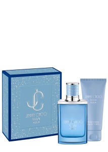 Set Jimmy Choo: Aqua, Apă de toaletă, For Men, 50 ml + Aqua, Shower Gel, For All Skin Types, 100 ml