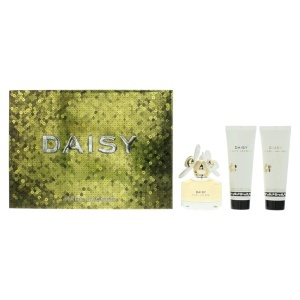 Set Marc Jacobs: Daisy, Apă de toaletă, For Women, 50 ml + Daisy, Hydrating, Body Lotion, 75 ml + Daisy, Shower Gel, All Skin Types, 75 ml