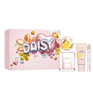 Set Marc Jacobs: Daisy Eau So Fresh, Apă de toaletă, For Women, 125 ml + Daisy Eau So Fresh, Apă de toaletă, For Women, 10 ml + Daisy Eau So Fresh, Moisturizing, Body Lotion, 75 ml