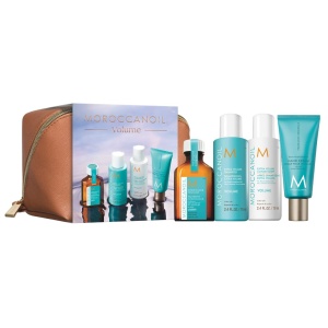 Set Moroccanoil: Volume, Paraben-Free, Șampon, Shine & Body, 70 ml + Volume, Paraben-Free, Balsam, Moisture & Volume, 70 ml + Hydration, Ulei de păr Treatment, Hydrating, 25 ml + Fragrance Originale, Hyaluronic Acid, Nourishing, Hand Cream, 40 ml
