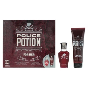 Set Police: Potion, Apă de parfum, For Women, 30 ml + Potion, Hydrate, Body Lotion, 100 ml