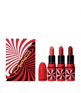 Tiny Tricks Set MAC: Mini, Ruj cremă, Awespicious, 1.7 g + + Mini, Matte, Ruj cremă, Sleight Of Grand, 1.8 g *Miniature