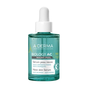 A-Derma, Biology AC, Peeling, Night, Serum, For Face, 30 ml