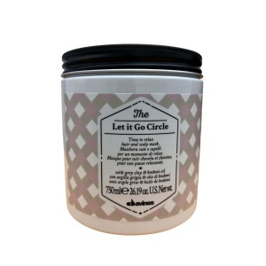 Davines, The Let it Go Circle, Hair Treatment Cream Mask, Moisturization, Frizz Control, 750 ml