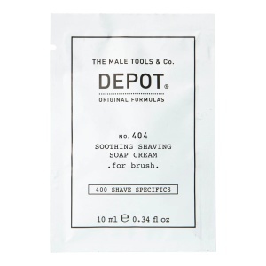 Depot, 400 Shave Specifics No. 404 , Allantoin, Soothing, Shaving Soap Cream, 10 ml