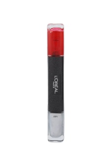L'Oreal Paris, Infallible, Ojă 2-In-1, MTX 028, Coral, 2 x, 5 ml