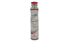 Lattafa, Mahasin Crystal, Floral, Room Air Freshener, 300 ml