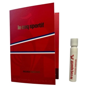 Le Coq Sportif, Rouge Energie, Apă de parfum, Unisex, 1.2 ml *Sample