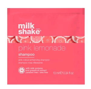 Milk Shake, Pink Lemonade, Milk Proteins, Hair Colour Shampoo, For Blonde Hair, Pink, 10 ml