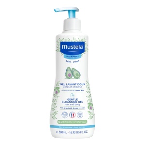 Mustela, Mustela, Avocado, Gentle Cleansing, Cleansing Gel, For Face & Hair, 500 ml