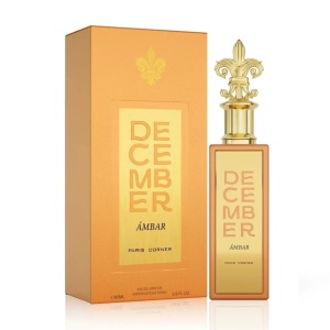 Paris Corner, December Ambar, Apă de parfum, Unisex, 100 ml
