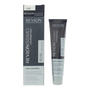 Revlon, Revlonissimo Colorsmetique, Permanent Vopsea de păr, 6.42 Dark Pearly Chestnut Blonde, 60 ml