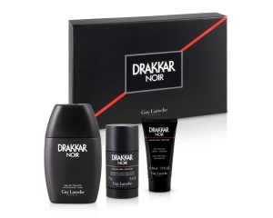Set Guy Laroche: Drakkar Noir, Apă de toaletă, For Men, 100 ml + Drakkar Noir, Cleansing, Shower Gel, For All Skin Types, 50 ml + Drakkar Noir, Anti-Perspirant, Deodorant Spray, For Men, 150 ml