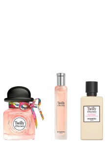 Set Hermes: Twilly d'Hermes, Apă de parfum, For Women, 50 ml + Twilly d'Hermes, Apă de parfum, For Women, 15 ml + Twilly d'Hermes, Body Lotion, Body, 40 ml