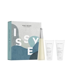 Set Issey Miyake: L'Eau d'Issey, Apă de toaletă, For Women, 50 ml + L'Eau d'Issey, Moisturizing, Body Lotion, 50 ml + L'Eau d'Issey, Moisturizing, Shower Gel, For All Skin Types, 50 ml