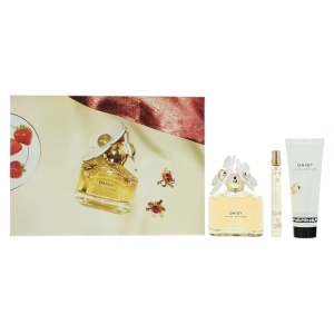 Set Marc Jacobs: Daisy, Apă de toaletă, For Women, 100 ml + Daisy, Hydrating, Body Lotion, 75 ml + Daisy, Apă de toaletă, For Women, 10 ml *Miniature