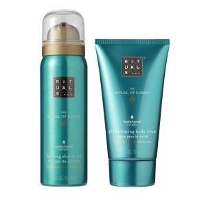 Set Rituals: The Ritual Of Karma, Hydrating, Body Cream, 70 ml + The Ritual Of Karma, Shower Mousse, 50 ml