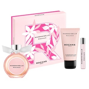 Set Rochas: Mademoiselle Rochas, Apă de parfum, For Women, 7.5 ml + Mademoiselle Rochas, Apă de parfum, For Women, 50 ml + Mademoiselle Rochas, Body Lotion, All Over The Body, 50 ml
