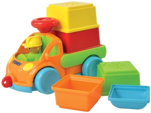 Tomy, Toomies, Cars Playset, Stacking Toy With Sounds, For Boys