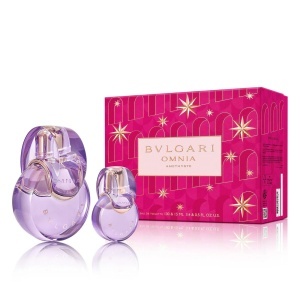 Xmas 2023 Set Bvlgari: Omnia Amethyste, Apă de toaletă, For Women, 100 ml + Omnia Amethyste, Apă de toaletă, For Women, 15 ml *Miniature