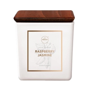 Aroma Home, Raspberry & Jasmine, Scented Candle, 115 g